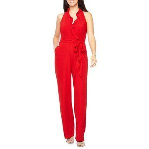 Chetta B red jumpsuit